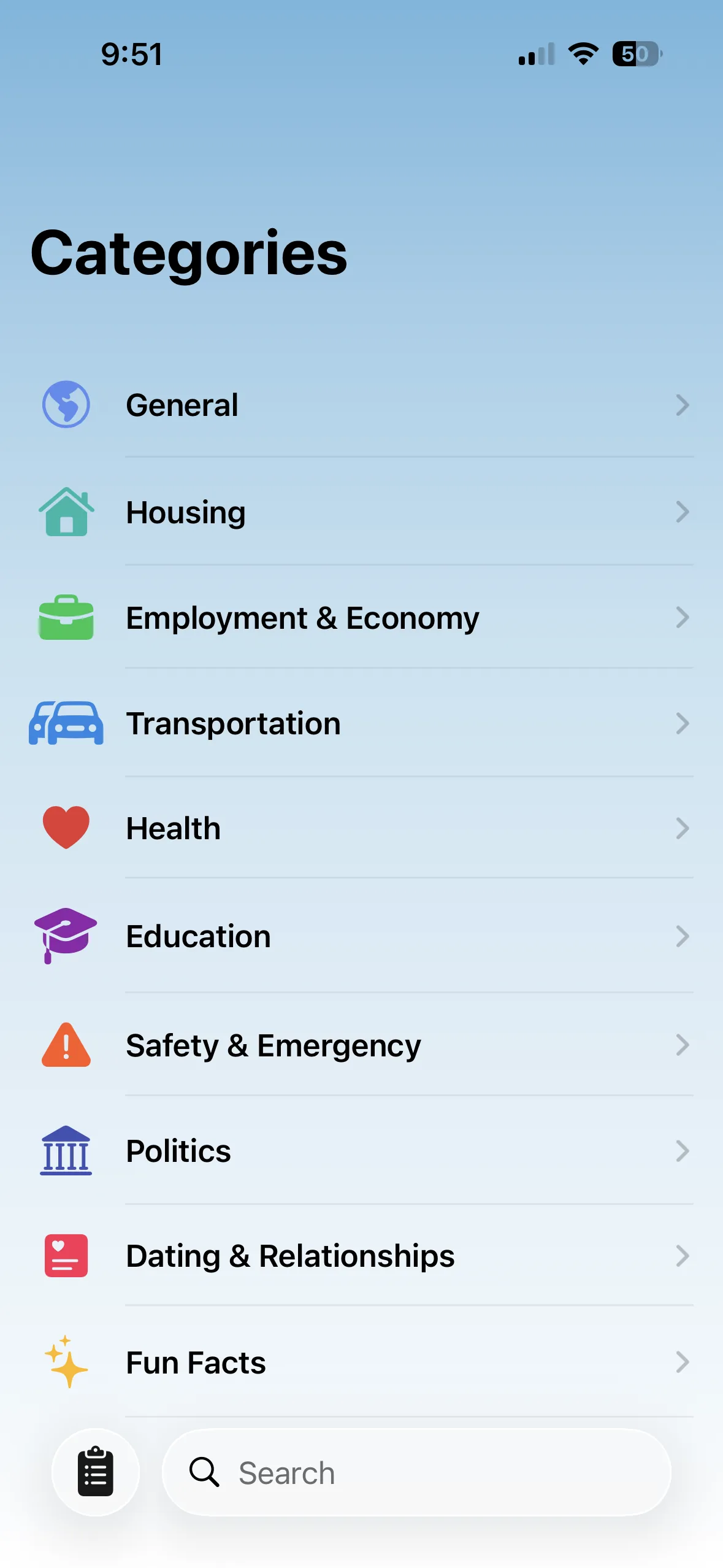 Categories